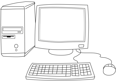 dibujo de computadora