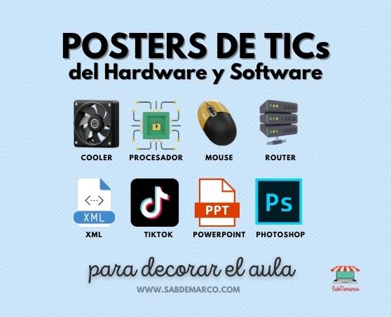 Posters del hardware y software